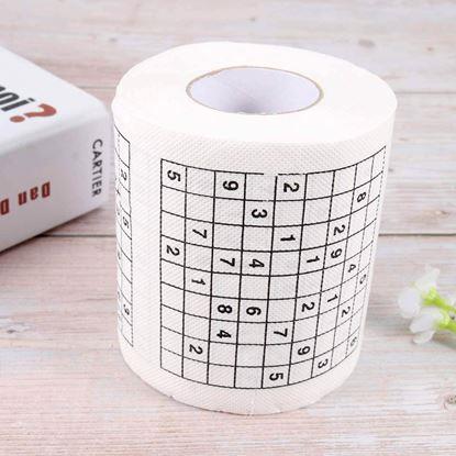 Obraz Papier toaletowy – Sudoku