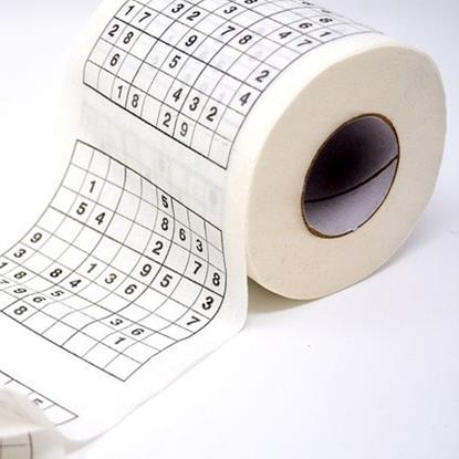 Obraz Papier toaletowy – Sudoku