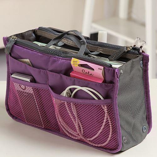 Obrazek z Organizer do torebki – fioletowy