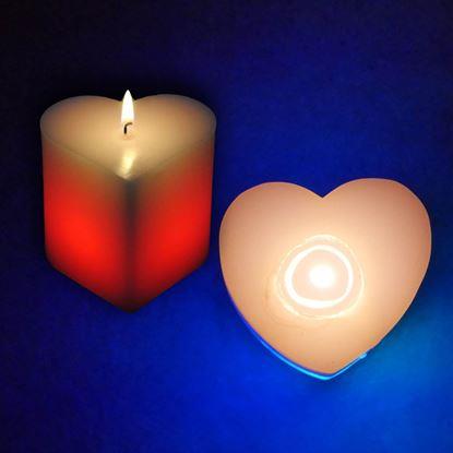 Obraz Magiczna świeca - serce