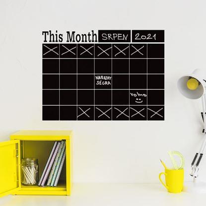 Obraz Kalendarz samoprzylepny