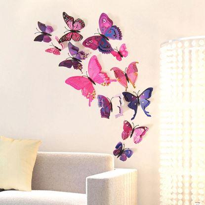 Obraz Motyle 3D na ścianę