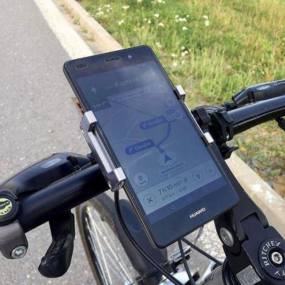 Obraz Obrotowy uchwyt na telefon komórkowy do roweru