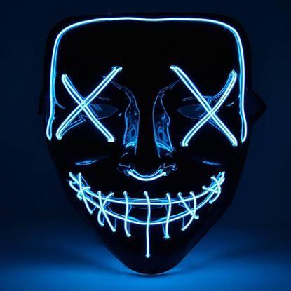 Obraz Straszna świecąca maska