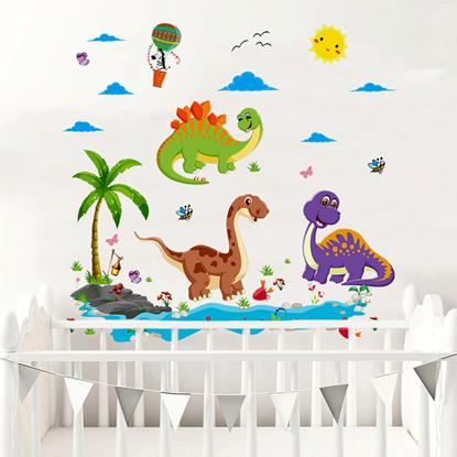 Obraz Naklejka samoprzylepna na ścianę – Dinozaury