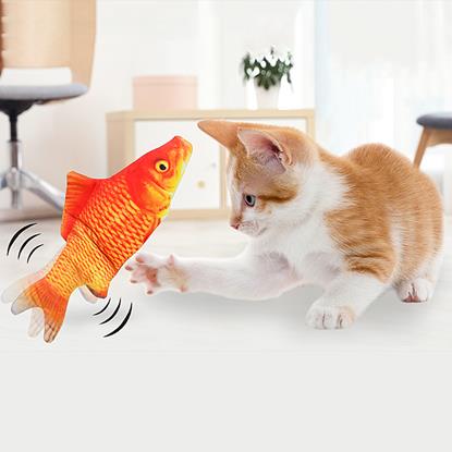 Obraz Zabawka dla kota - ryba