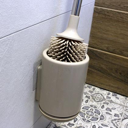 Obrazek z Szybkoschnąca szczotka do WC - brązowa