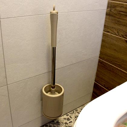 Obrazek z Szybkoschnąca szczotka do WC - brązowa