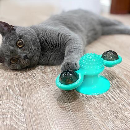 Obrazek z Obrotowa zabawka dla kotów