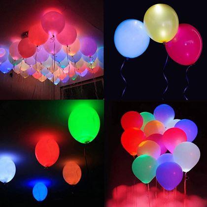 Obrazek z LED świecące baloniki