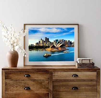 Obrazek z Haft diamentowy z ramą - Sydney