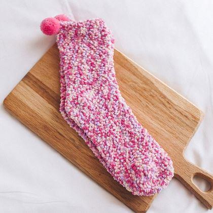 Obrazek z Skarpetki w opakowaniu prezentowym - różowe cupcake