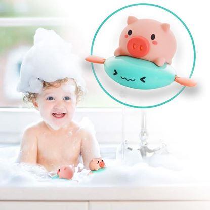 Obraz Zabawka do kąpieli - świnka