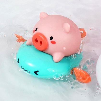 Obrazek z Zabawka do kąpieli - świnka