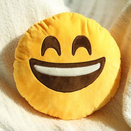 Obrazek z Poduszka Emoji - szczęśliwy