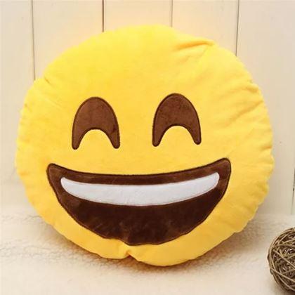 Obrazek z Poduszka Emoji - szczęśliwy