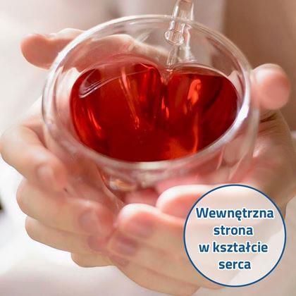 Obrazek z Szklany kubek - serduszko
