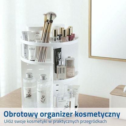 Obraz Obrotowy organizer na kosmetyki