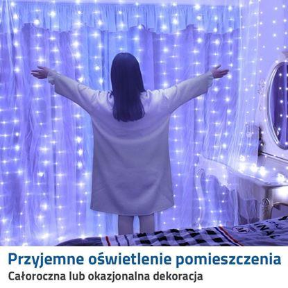 Obraz Kurtyna świetlana z pilotem