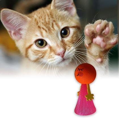 Obrazek z Skacząca piłka dla kotów