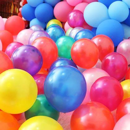 Obrazek z Kolorowe balony 100 szt