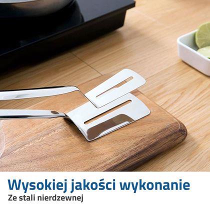 Obrazek z Łopatka kuchenna i szczypce 2w1