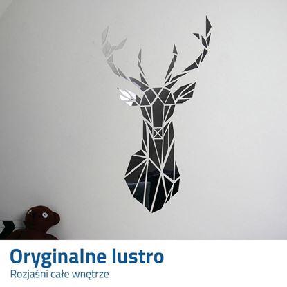 Obraz Lustrzana naklejka na ścianę - jeleń