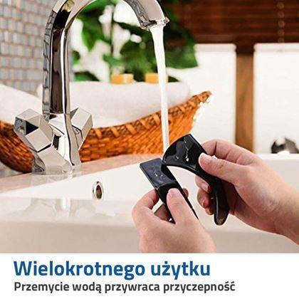 Obrazek z Regulowany uchwyt samoprzylepny 2szt.