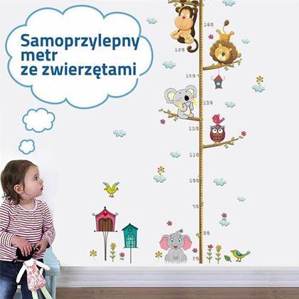 Obrazek z Samoprzylepny centymetr krawiecki - zwierzątka