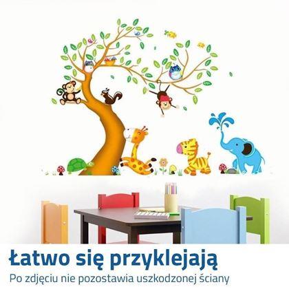 Obrazek z Naklejki samoprzylepne na ścianę – zwierzątka