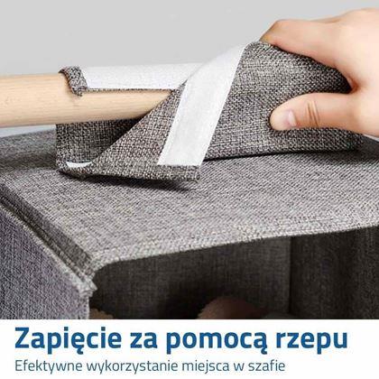 Obrazek z Wiszący organizer do szafy