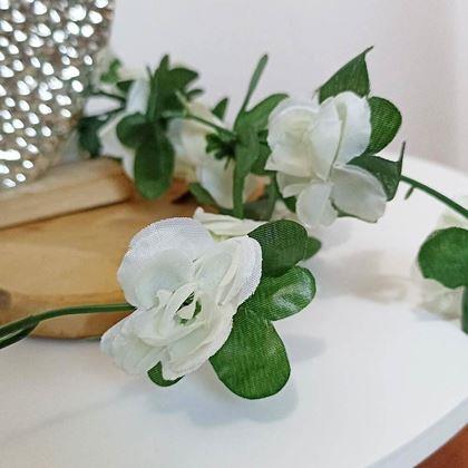 Obrazek z Girlanda z różami – biała