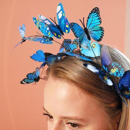 Obraz Opaska do włosów z motylkami