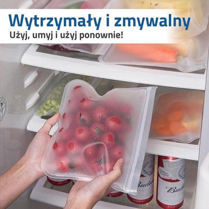 Obrazek z Silikonowy woreczek na żywność