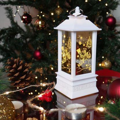 Obraz Vánoční LED lucerna