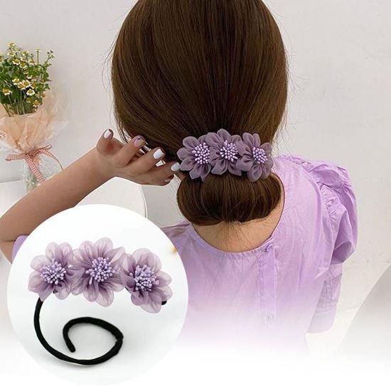 Obrazek z Spinka do włosów kwiaty - fioletowa