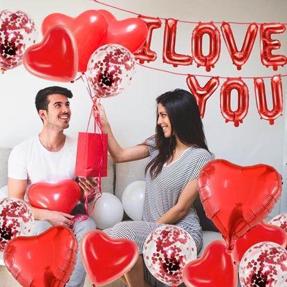 Obraz Zestaw balonów dla zakochanych