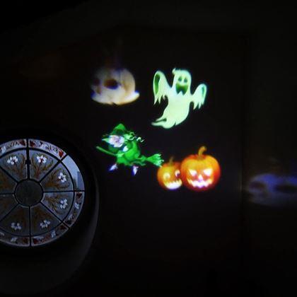 Obrazek z Projektor LED na zewnątrz 16 motywów