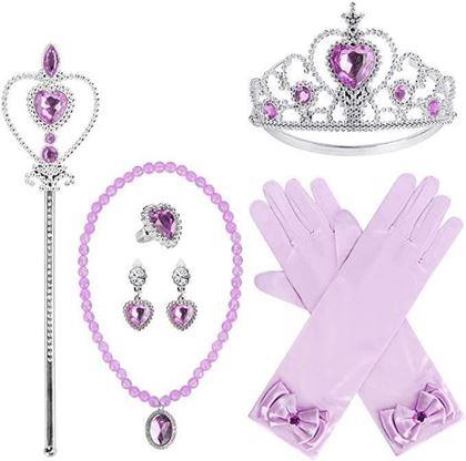 Obrazek z Zestaw dodatków dla księżniczki - fioletowy