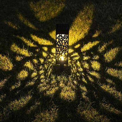 Obrazek z Ogrodowe oświetlenie solarne z ornamentami