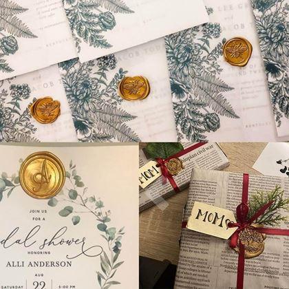 Obrazek z Wosk do robienia pieczęci 100 szt. - złoty