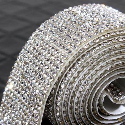 Obraz Dekoracyjna taśma samoprzylepna z diamencikami