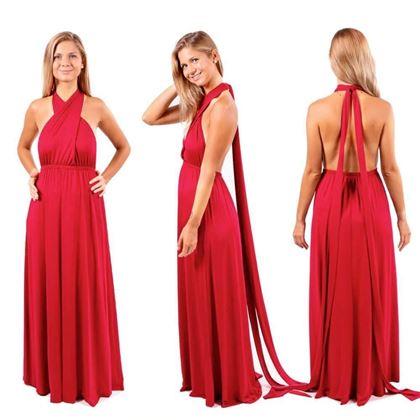 Obrazek z Uniwersalna sukienka – czerwona