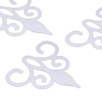 Obrazek z Lustrzane naklejki ornamenty - srebrne