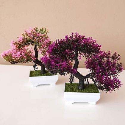 Obrazek z Sztuczna bonsai - różowa
