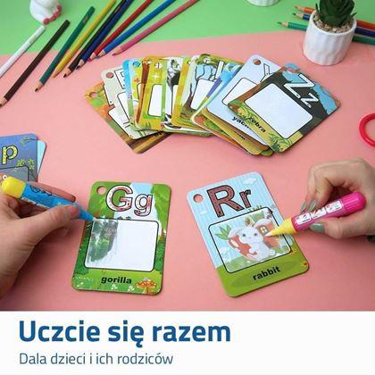Obrazek z Malowanie wodą - angielski alfabet 26 szt