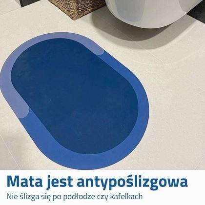 Obrazek z Szybkoschnąca mata łazienkowa - mała