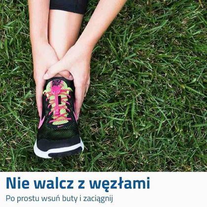 Obrazek z Easy sznurówki - różowe