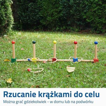 Obrazek z Gra zręcznościowa- rzucanie krążków