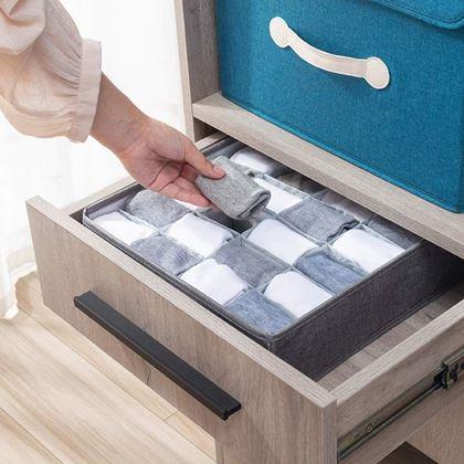 Obrazek z Organizator na bieliznę - 24 przegródki